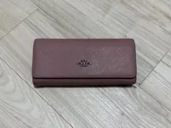 COACH 長財布 ピンク系
