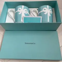 mmmmk☆様専用　Tiffany & Co. 水色リボンマグカップ2個セット