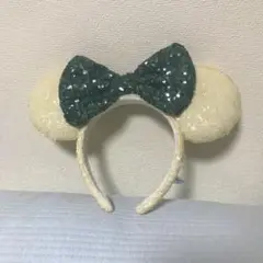 ディズニー ミニー カチューシャ スパンコール