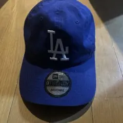 LA ロゴ ベースボールキャップ ネイビー