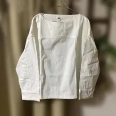 UNIQLO U ホワイト 長袖シャツ M
