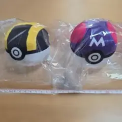 ポケモン モンスターボールコレクション ぬいぐるみ 2種セット未使用品です。