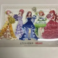映画五等分の花嫁のtsutaya限定有償特典アクリル フィギュアプレート