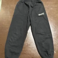 GUブラック 裏起毛スウェット