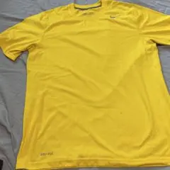 Nike DRI-FIT 黄色 Tシャツ　Mサイズ　ナイキ　ドライフィット