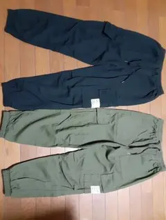 AND VOICE ワークパンツ　カーゴパンツ　ジョガーパンツ　２本セット