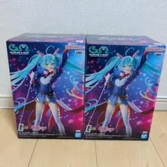初音ミク ガンダム45周年×初音ミク フィギュア　２個セット