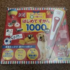 はじめてずかん 1000 英語つき