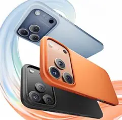 iPhone 17 Pro ケース Magsafe対応 マット ストラップホール