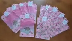 新品★DAISO フロストハンドルバッグ 桜柄 2種セット　全60枚のサムネイル
