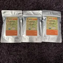 Easy Henna Color * by: 100g×3 オレンジ