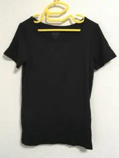 【ユニクロ】ヒートテック　クルーネックTシャツ（黒　120cm / 1枚）