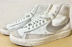 ナイキ ウィメンズ ブレーザー ミッド '77 ホワイト/シルバー 25cm