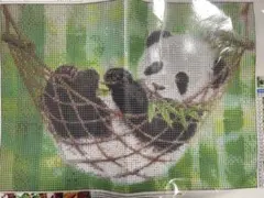 ★【パンダ】ダイヤモンドアート　可愛い　上野　パンダ
