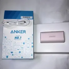 Anker typeC モバイルバッテリー ピンク