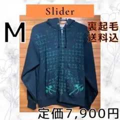 スライダー Slyder RICH YUNG リッチヤング 黒 パーカー Mのサムネイル