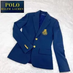 ポロラルフローレン 紺ブレ 金ボタン