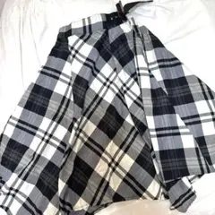 チェックスカート　サイズM
