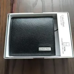 カルバンクライン Calvin Klein 黒 コインケース 79217■未使用