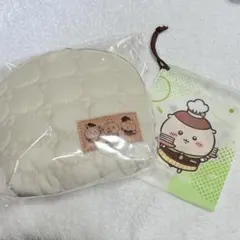 ちいかわ ココス キルティング風ポーチ 巾着 くりまんじゅう