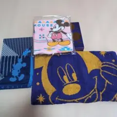 ディズニーミッキータオル3枚