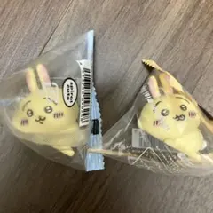 【新品未使用】ちいかわ　インテリアミニフィギュア　うさぎ　2個　寝そべり