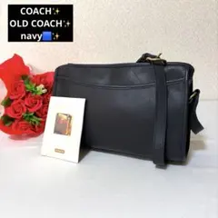 COACH OLD COACH navy 9944 sholder bag