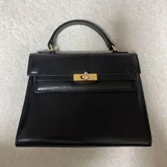 黒 ハンドバッグ ゴールド金具