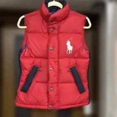 Ralph Lauren レッド ダウンベスト Mのサムネイル