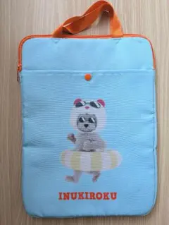 INUKIROKU PCバッグ　コラボ品　ノベルティ　ナツパンダ　ポケット付き