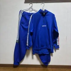 adidas 鹿島学園 ジャージ 青/黄色 - メルカリ