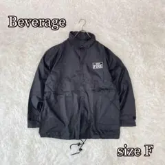 キリンファイヤーナイロンジャケットL背面ロゴ ビッグプリント企業系古着ストリート