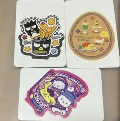 サンリオ キャラクターズ シールクッキー2　シール　3枚セット