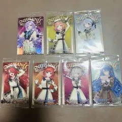 にじさんじ ウエハース カード 7枚セット まとめ売り