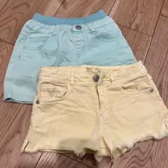 ZARA 116cm 西松屋110cmショートパンツセット