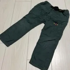 ミキハウスダブルビー　 パンツ　90cmグリーン