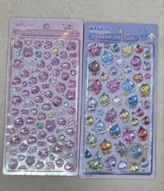 【即日発送】正規品　ボンボンドロップシール　&　ミニ　しずくちゃん