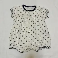 花柄ロンパース 50-60size