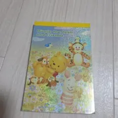 Disney くまのプーさん メモ帳 平成レトロ ベビー