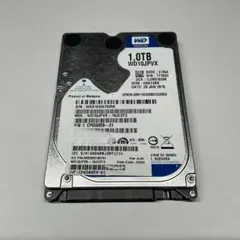 58 WD製HDD 1000GB 2.5インチ 425時間