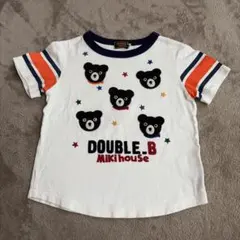ミキハウス ダブルビー 半袖Tシャツ 130 ハンバーガー - メルカリ