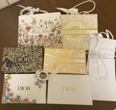 Dior ギフトボックス ・ショッパー8点セット