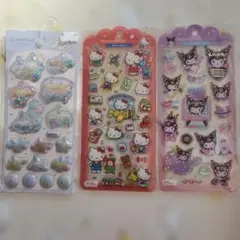 サンリオ　シール　３点セット