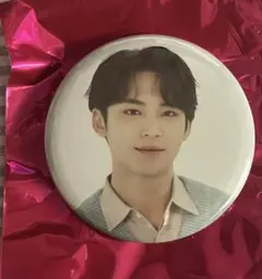 SEVENTEEN 缶バッジ ミンギュ セブチカフェ　mingyu