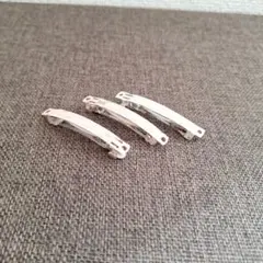 バレッタ 3本セット ヘアアクセサリー
