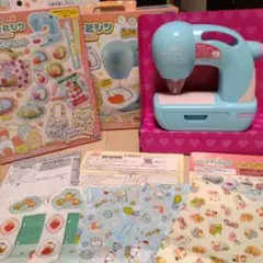 【美品】すみっコぐらし フェルティミシン 本体/フェルト5枚付き