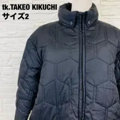 tk.TAKEO KIKUCHI 黒 中綿ブルゾン スタンドカラー【2511】のサムネイル