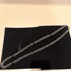 【ダブルスタンダードクロージング】ロングネックレスシルバー