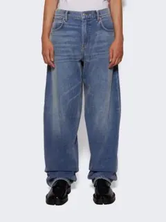 ALEXANDER WANG BRUSHED DENIM JEAN WASHED
