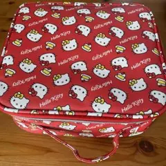 【美品】コスメポーチ ハローキティ